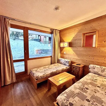 4 Pers. Avec Terrasse Sud Pres Des Pistes - Fr-1-353-25 דירה